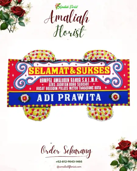 Papan Bunga Ucapan Selamat Taliwang